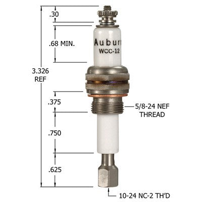 E5-WCC-12-1 (Auburn) | Auburn Liquid Level Electrode | Level Plug