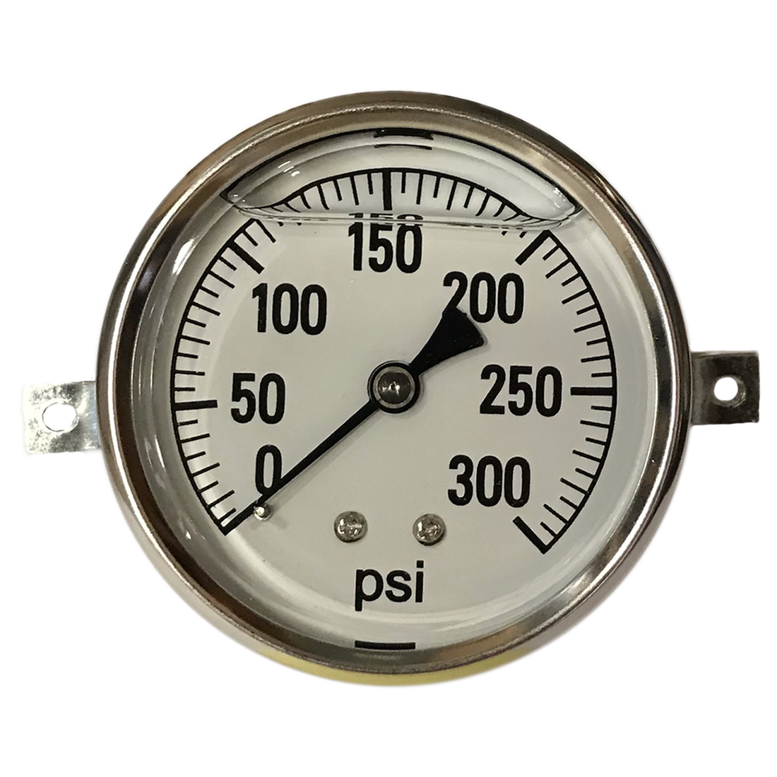 2441GXB300 | Gauge-1/4Mpt Brbckmt 2-1/2Liq 0-300Psi