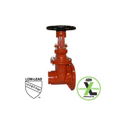 10-48GXF (Wilkins) | Gate Valve 10 NRS Grv X Flg | NRS Gate Valve | Grooved X Flanged