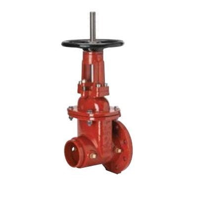 6-48OSYGXF (Wilkins) | Gate Valve 6 Osy Grv X Flg | Osy Gate Valve | Grooved X Flanged