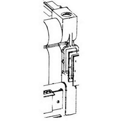 311800032 (Weil-Mclain) | RK Egh Ser 4 Section Right End 18118 | Right End Section