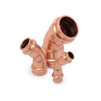 871402 (Parker) | 3/8 45 Degree Elbow (3) | Press Acr Fittings | Elbow 45 | 3/8